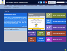 Tablet Screenshot of grihaindia.org
